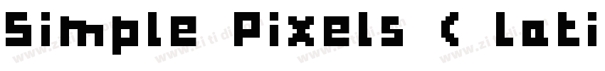 Simple Pixels ( Lati字体转换